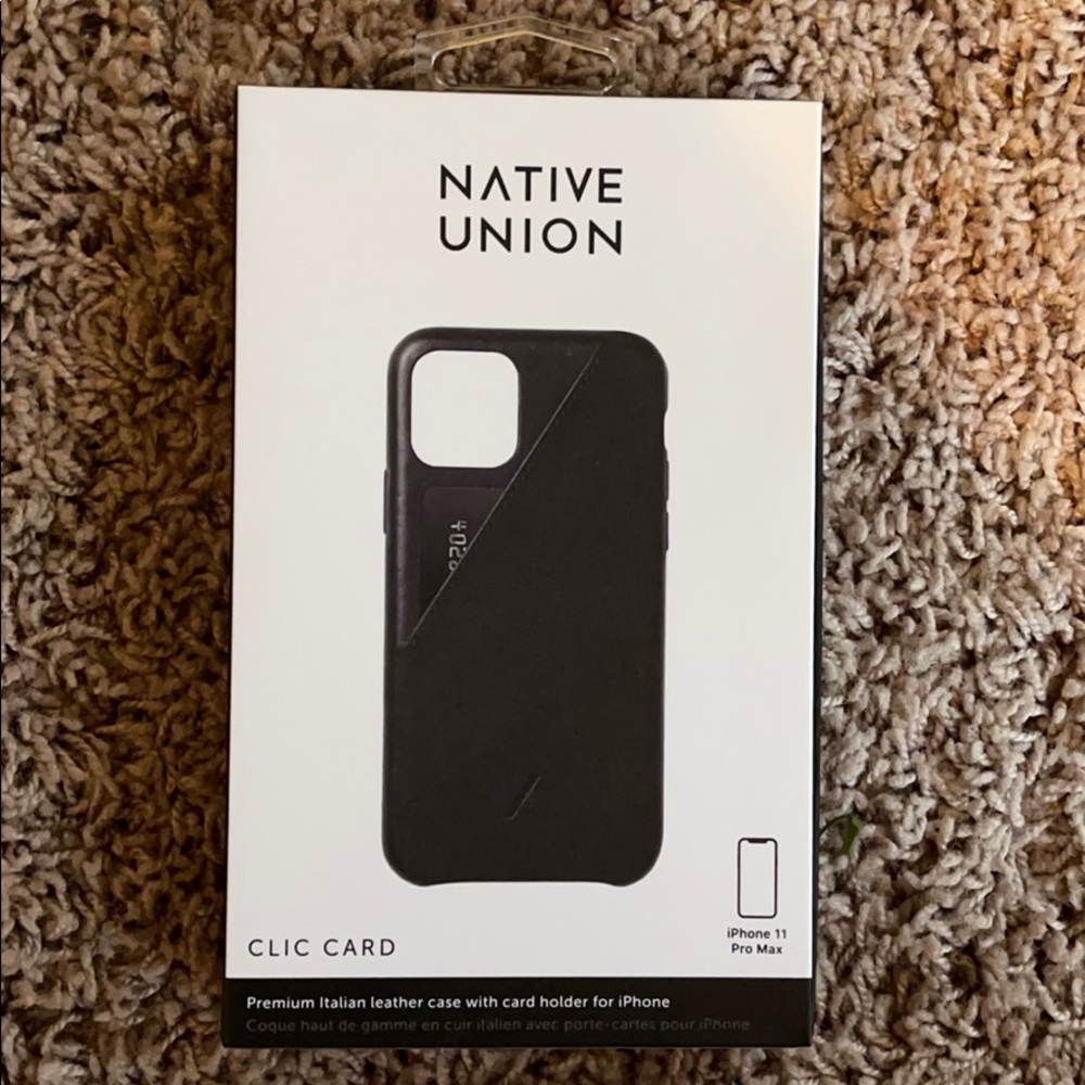 Native Union IPhone 11 Pro Max Leather Case